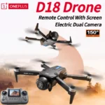 Drone ONEPLUS D18 Drone Aerial Profesional 8K HD Camera Obstacle Avoidance Aerial Photography Brushless Motor Quadcopter Kid Toy